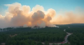 Table Rock Fire Continues to Threaten South Carolina Community