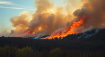 Wildfires Rage in the Carolinas: Evacuations and Emergency Declarations