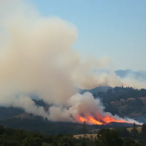 Wildfires Impact in Greenville SC